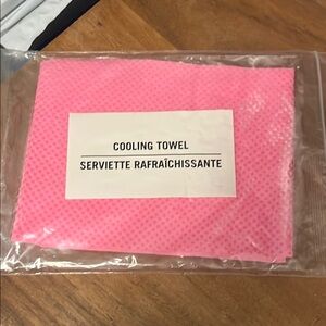 Pink Cooling Towel